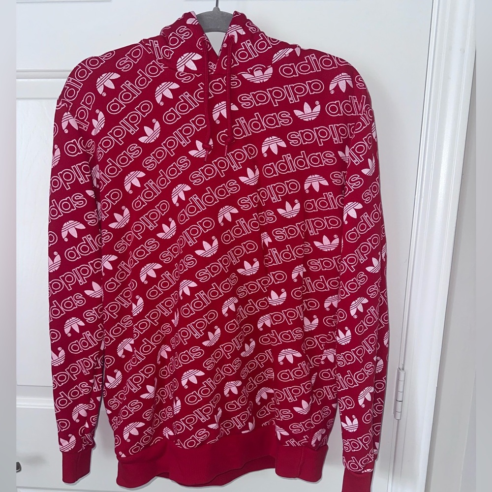 🆕 Adidas Red Hoodie